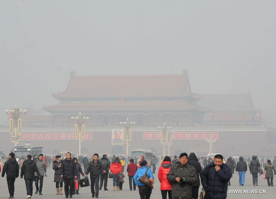 Beijing air pollution
