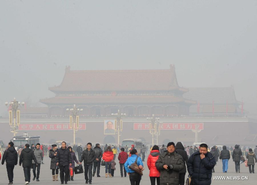 Beijing air pollution